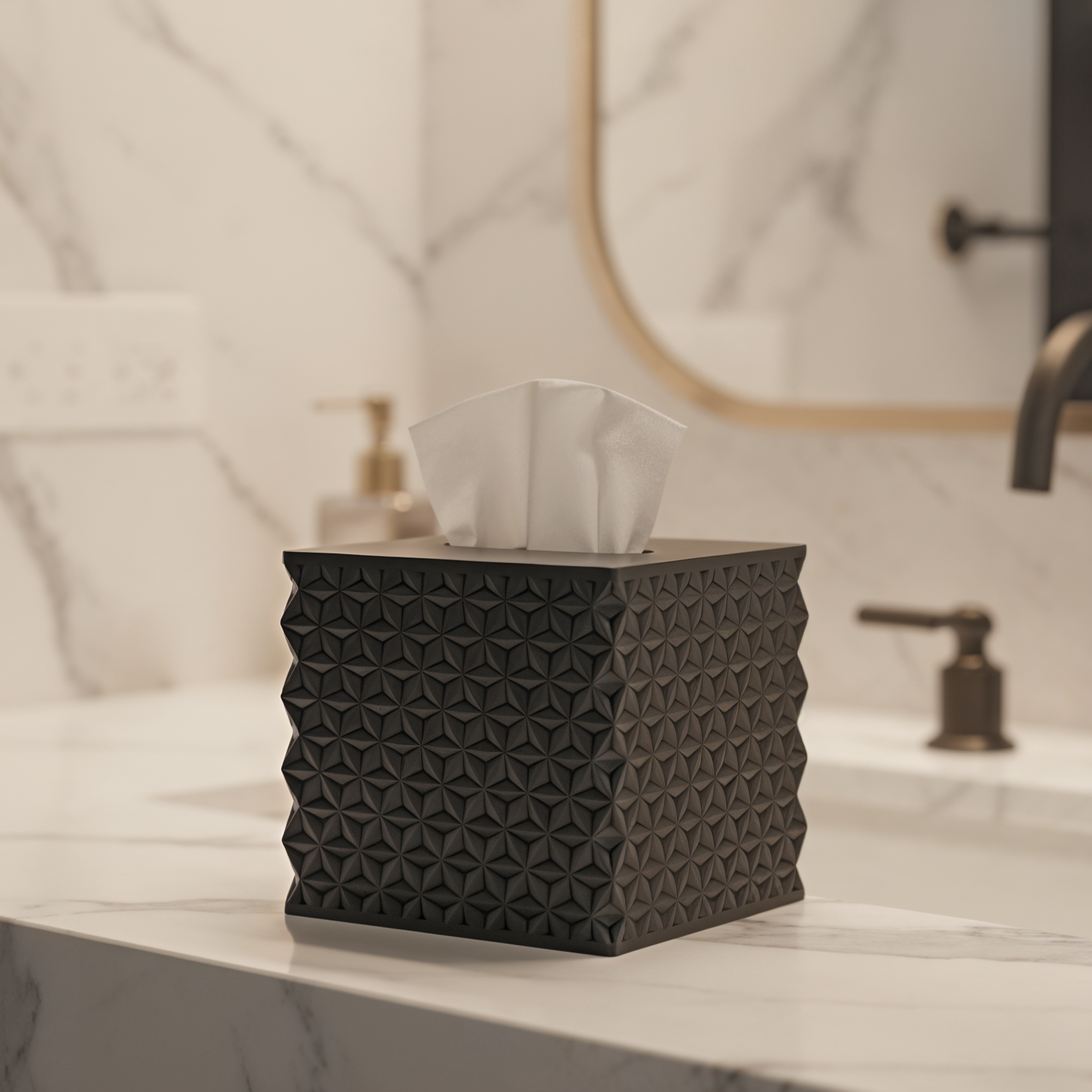 Ember - Premium Tissue Box Cover